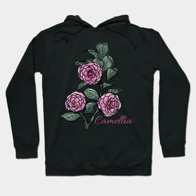 Camellia Hoodie by Slightly Unhinged